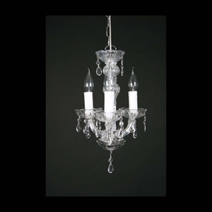 Afbeelding van Maria Theresa 3 lichts chroom