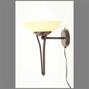 Afbeelding van Fabbro wandlamp 30 cm champagne glas