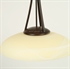 Fabbro hanglamp 1 lichts roest met champagne glas