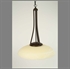 Fabbro hanglamp roest met champagne glas 50 cm