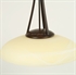 Fabbro hanglamp roest met champagne glas 50 cm